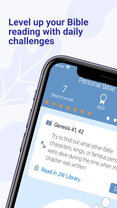 Personal Bible Trainer Screenshot