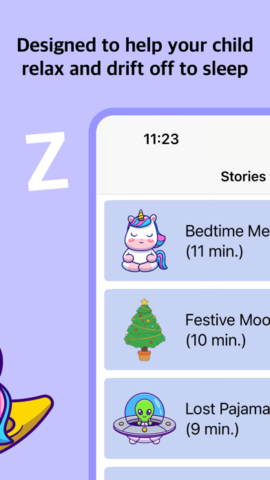 Bedtime stories for calm kids Screenshot