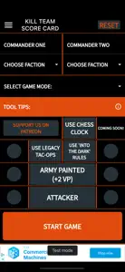 Kill Team Score Card screenshot #4 for iPhone