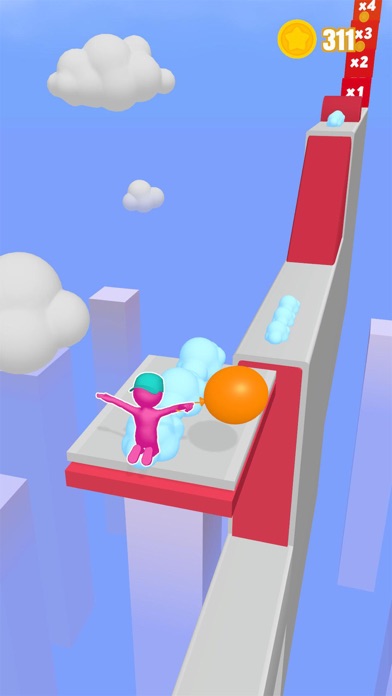 Balloon Jump 3D! Screenshot