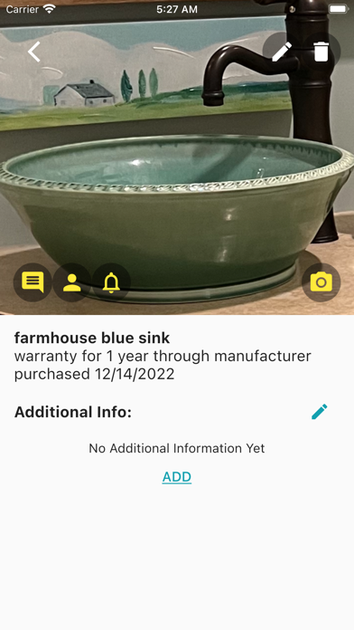HouseKeeper App Screenshot