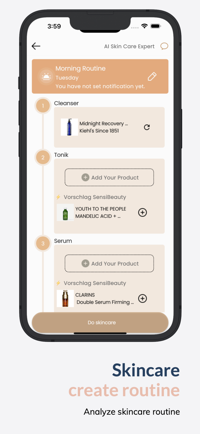 Sensi Beauty Skincare Routine