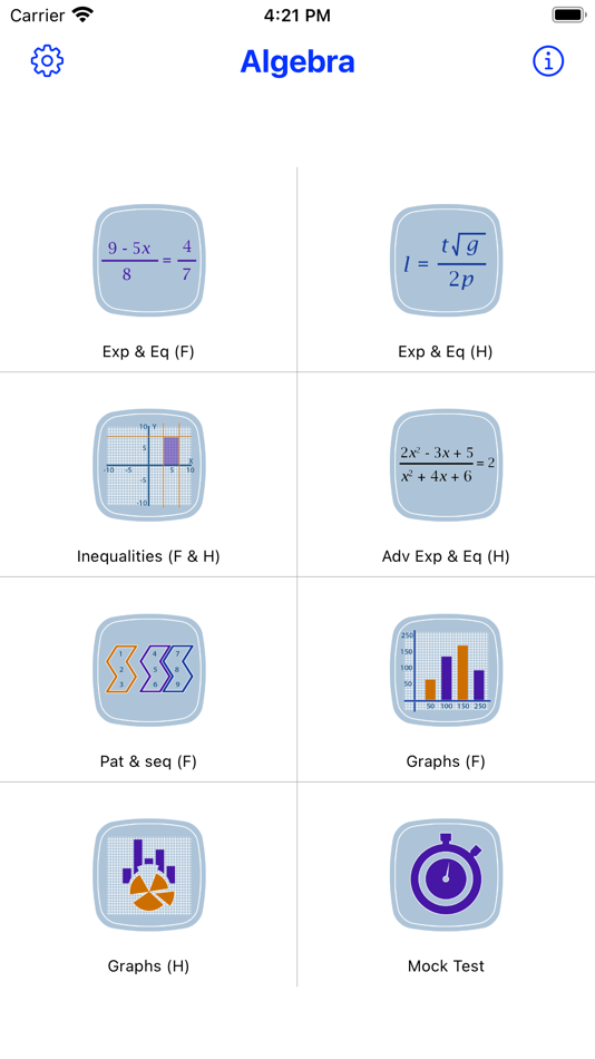 GCSE Maths Algebra Revision LT - 10 - (iOS)