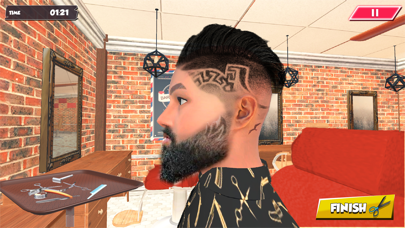 Barber Shop Games Hair Cut 3D Screenshot