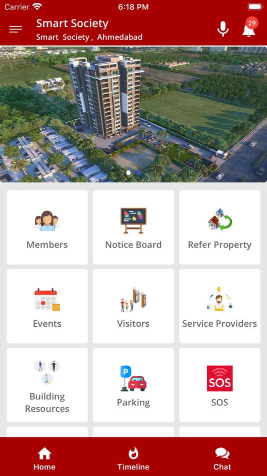 #3. Smart Building App (iOS) Podle: Communities Heritage Private Limited