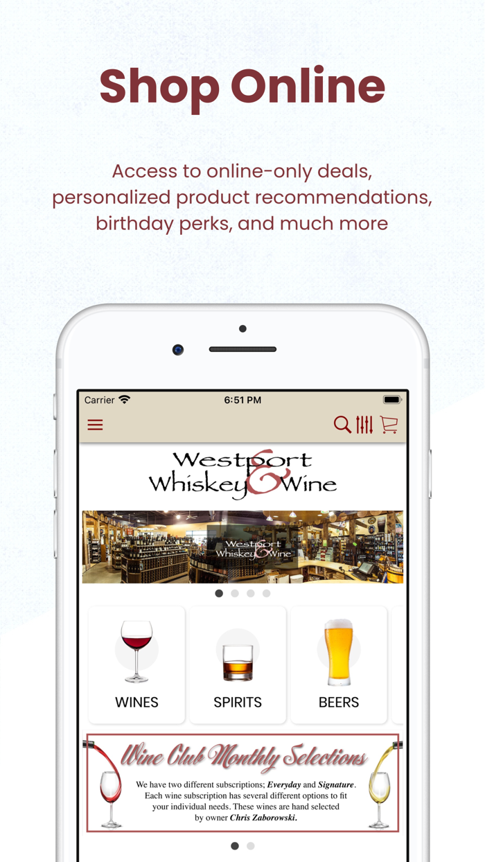 Westport Whiskey and Wine
