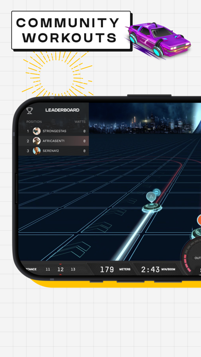 Aviron: Game your workout Screenshot