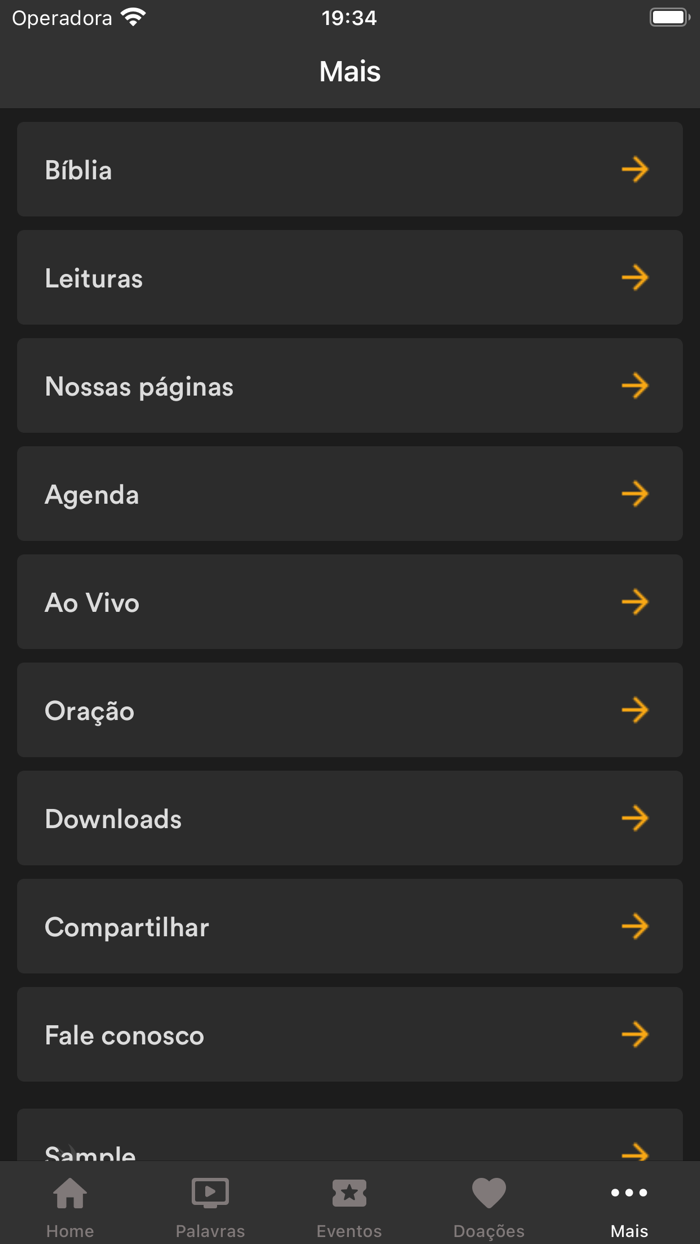 Batista da Paz - Igreja