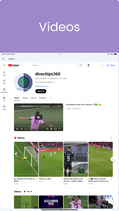 Directtips360 Screenshot