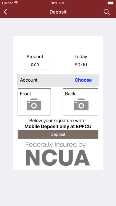Education Personnel FCU Mobile Screenshot