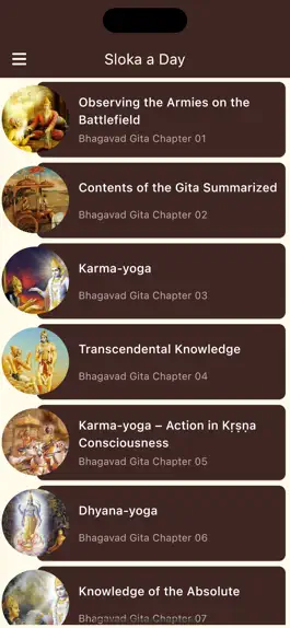 Game screenshot BhagavadGita Sloka a Day mod apk