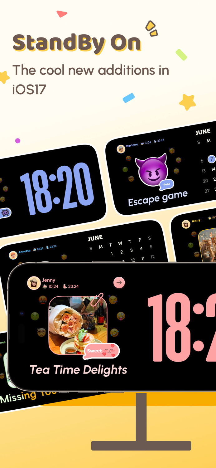 StandBy Us WidgetSnap Moments