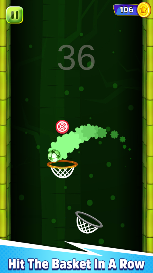#6. Crazy Dunk: Gravity Groove (iOS) By: Dhaval Patel