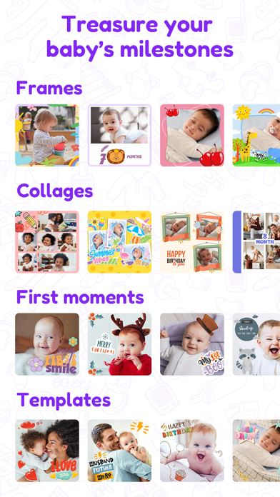 Baby Pics Editor - Photo Book Screenshot