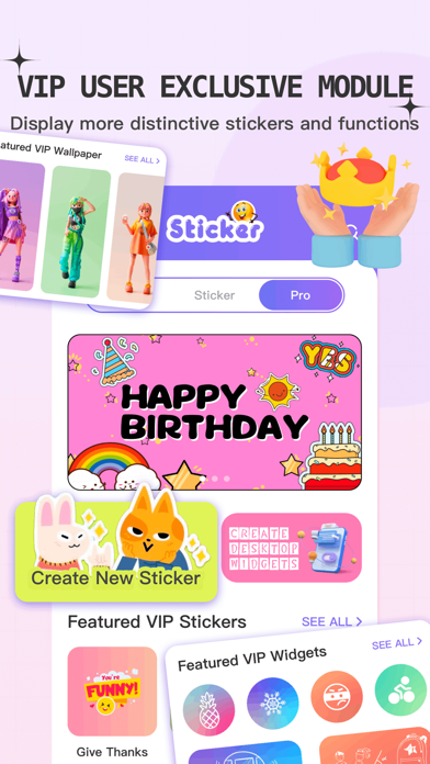 Happy Stickers* Screenshot