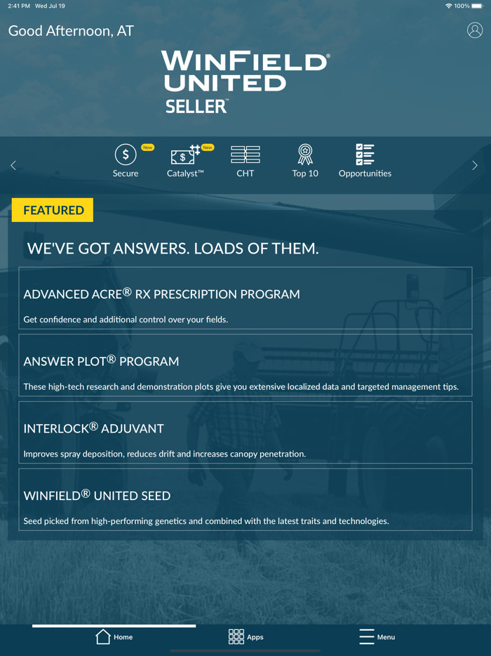 WinField United Seller Mobile