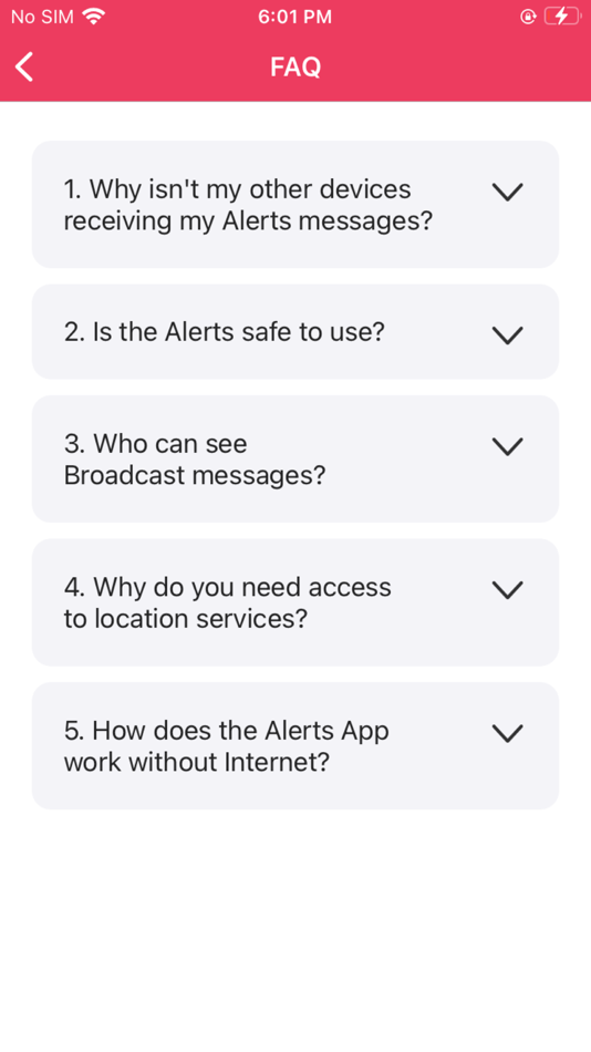 #4. Bridgefy Alerts (iOS) 由: Bridgefy, Inc.