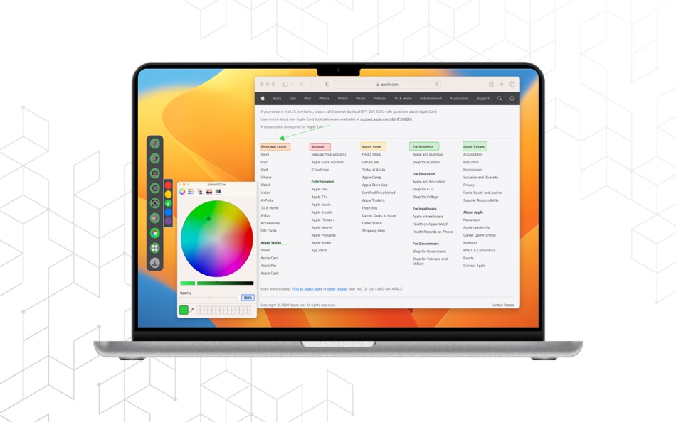 #3. Screen Draw (macOS) Podle: TOMOSIA VIET NAM COMPANY LIMITED