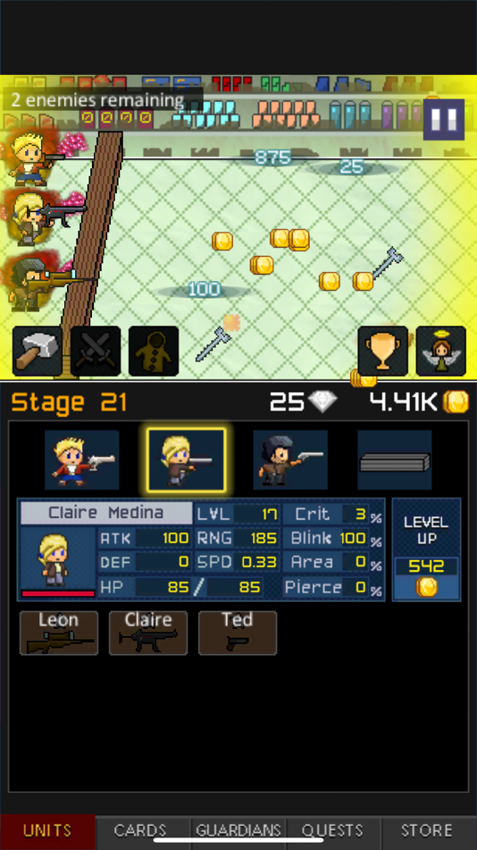 #5. Gun And Zombie (iOS) Podle: Hoang Tran Viet