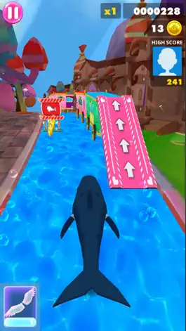 Game screenshot Unicorn Fish Runner Pony hack