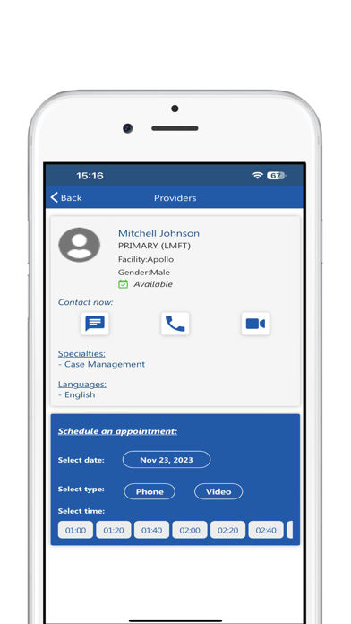 Cloud 9 Collaborative Care Screenshot