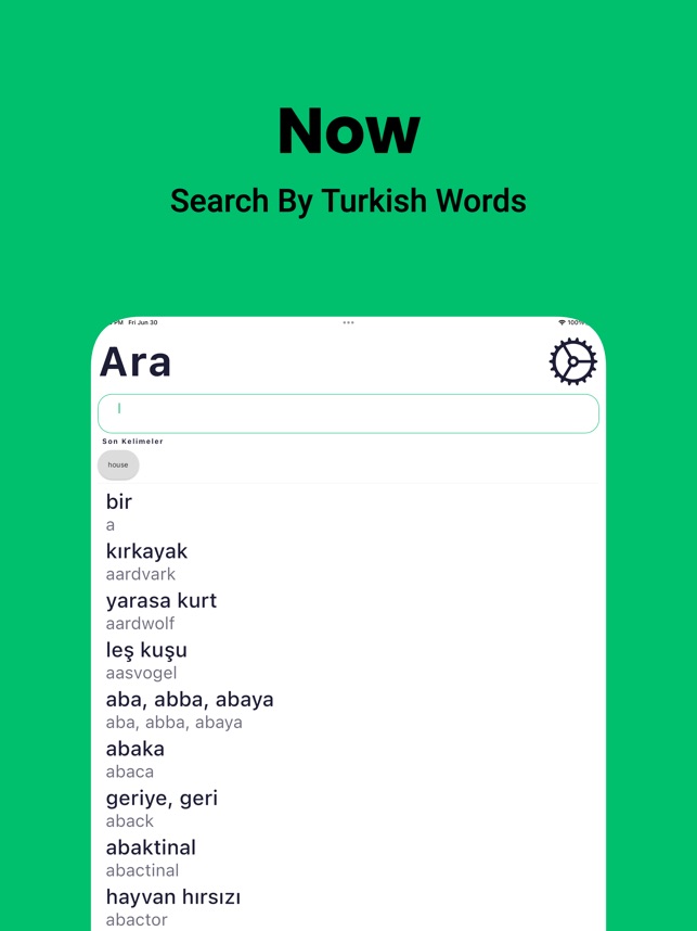 Turkish Dictionary - Dict Box on the App Store