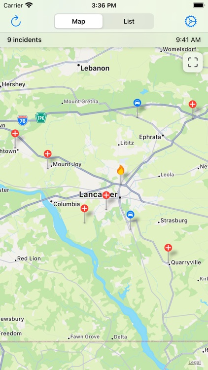 Lancaster County Incidents