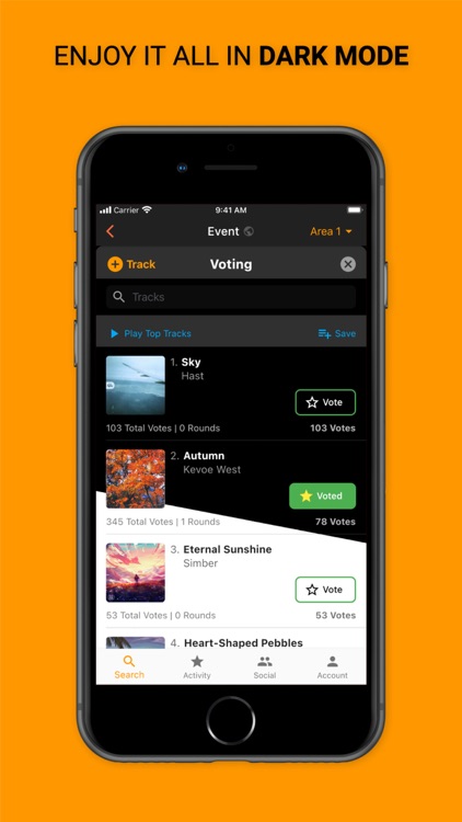 SoundVote: Vote for Music