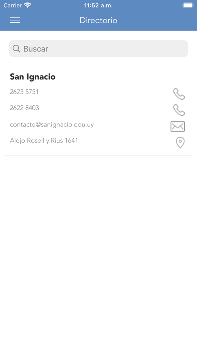 Colegio San Ignacio Screenshot