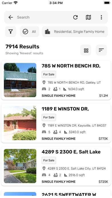 Best Utah Real Estate Screenshot