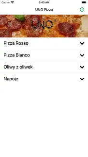 uno pizza iphone screenshot 1