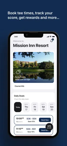Game screenshot Mission Inn Resort Tee Times mod apk