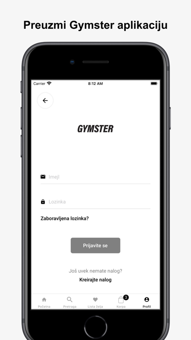 Gymster Screenshot