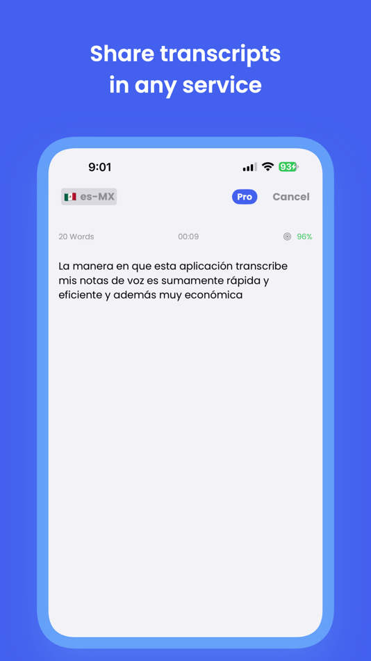 #4. Voicy: Speech to Text AI (iOS) 게시자: Jesus Guerra