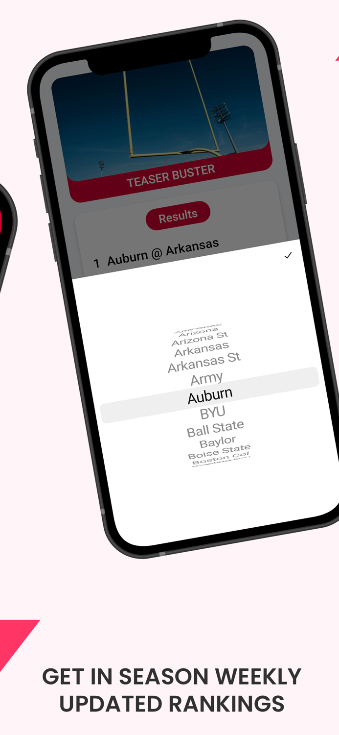 TeaserBuster - NCAAF Predictor