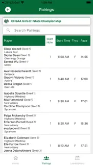 ohsaa golf iphone screenshot 3