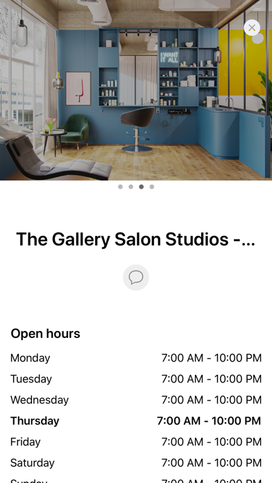 Gallery Salon Studios Screenshot