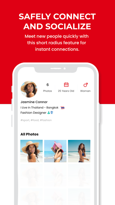 Parashute iPhone screenshot 1 - Social Networking app