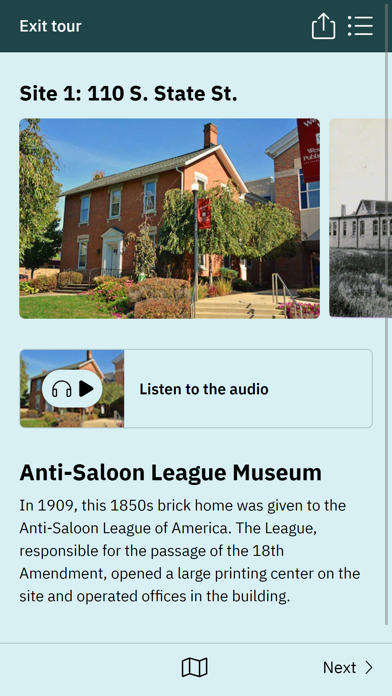Westerville History Tours Screenshot