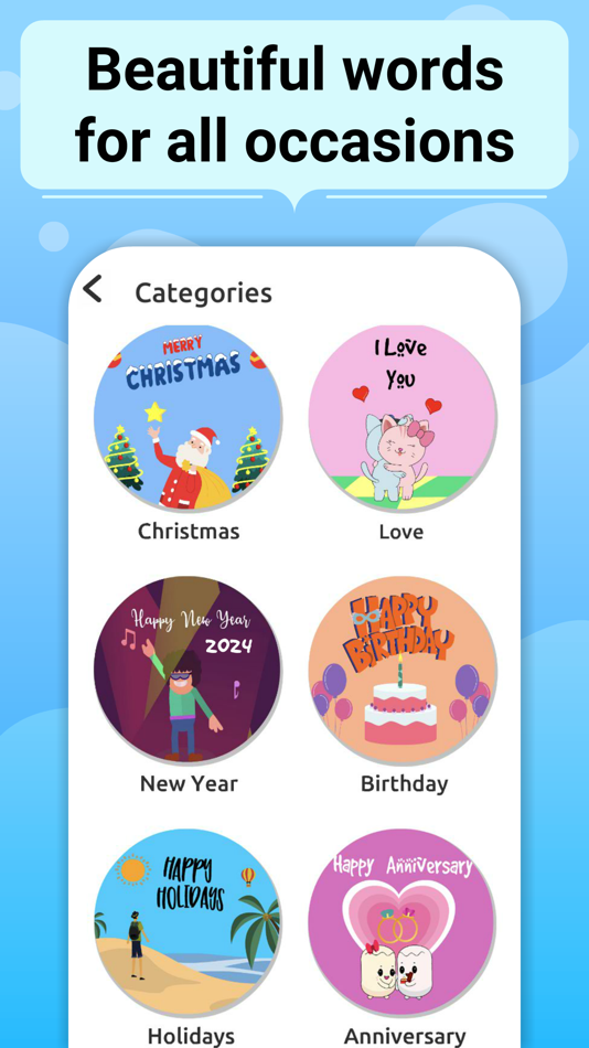 Wishes Messages Greeting Cards - 1.2 - (iOS)