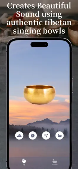 Game screenshot Tibetan Singing Bowls Crystal hack