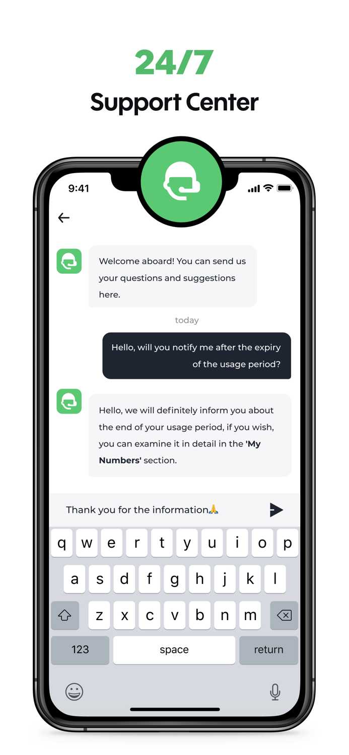 Virtual Number for WA - WABN