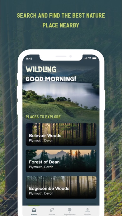 The Wildling App Screenshot