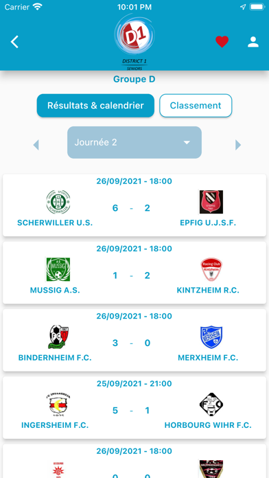 District Alsace Football Screenshot