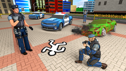 Police Dad Simulator Cop Car Screenshot