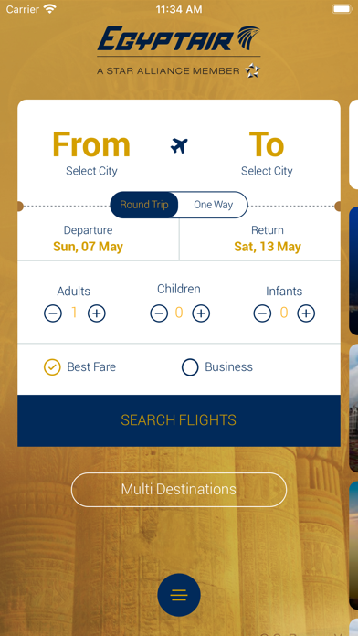 EGYPTAIR Screenshot