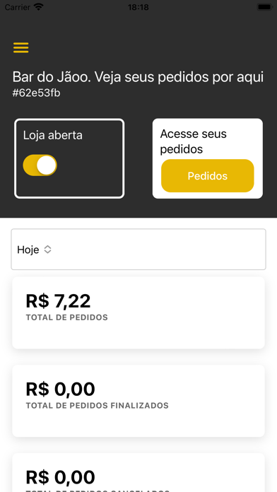 Jão Lojista Screenshot