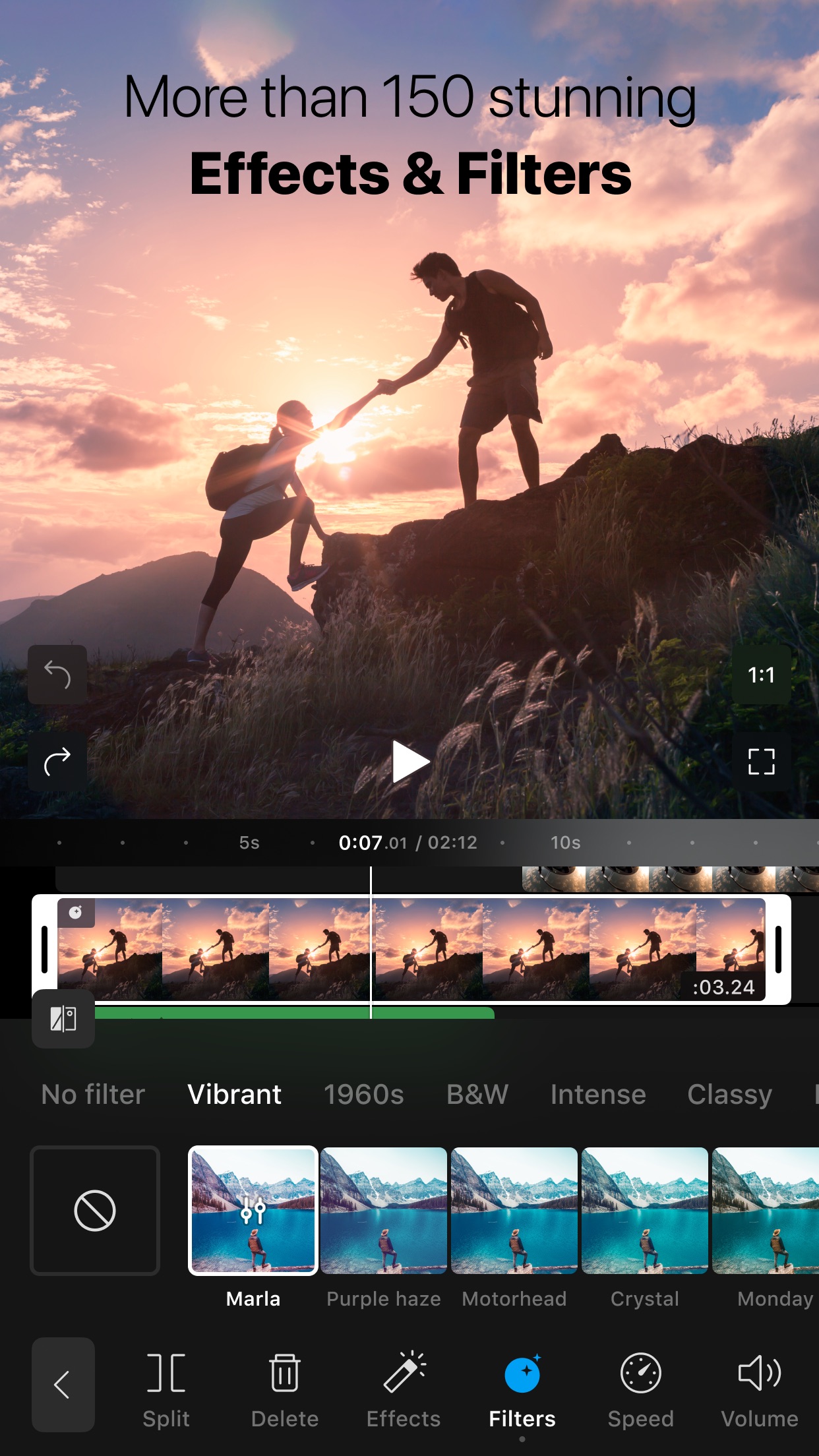 Screenshot do app Filmr - Pro Video Editor