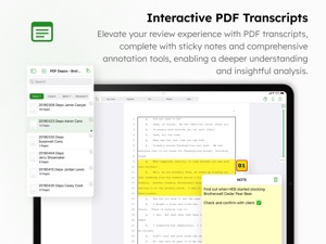 DocReviewPad - Review Docs screenshot #3 for iPad