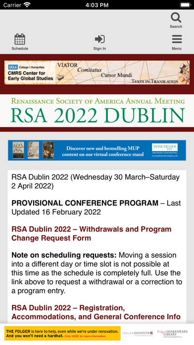 RSA Dublin 2022 Screenshot
